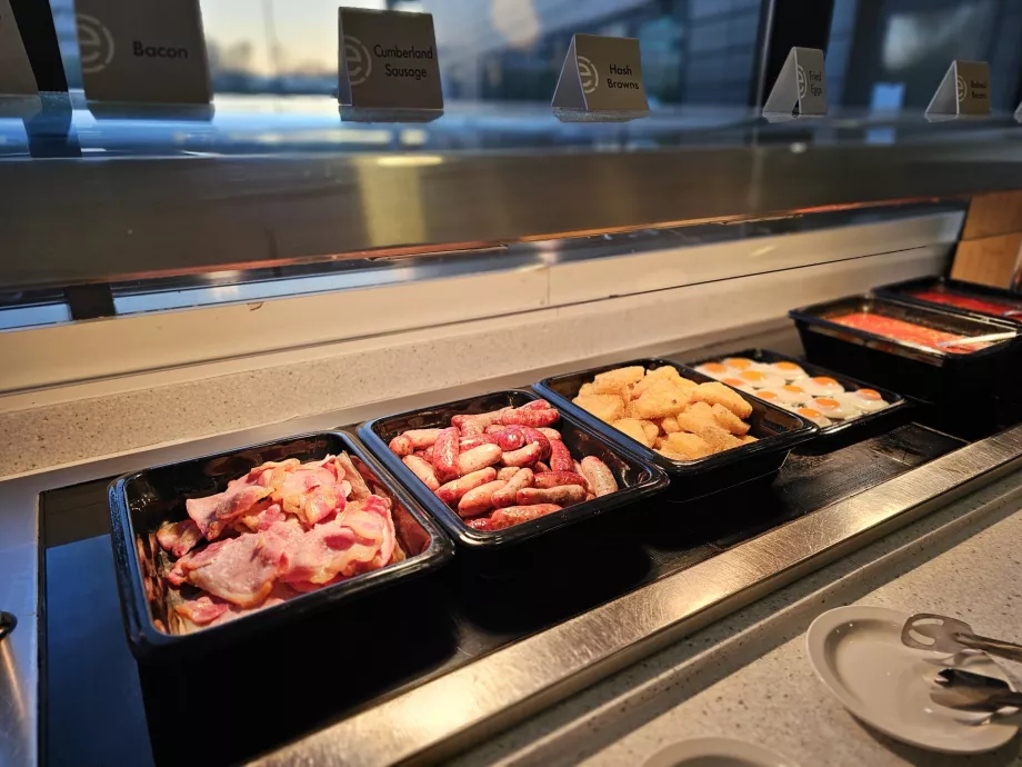 Ramada Encore, desayuno