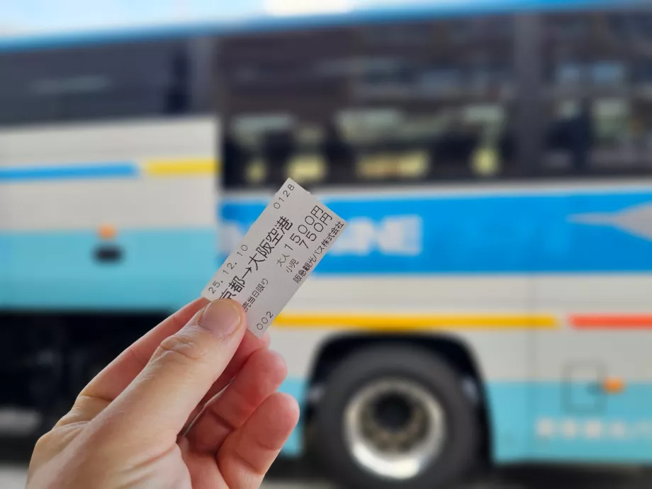 Billete de autobús