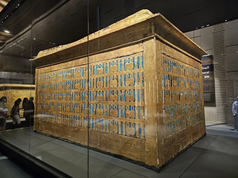 Tumbas en las galerías principales