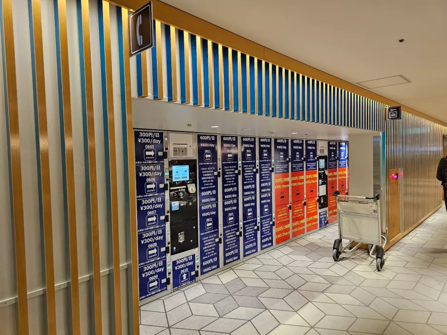 Taquillas para guardar el equipaje