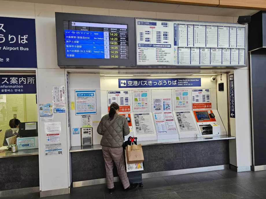 Máquinas expendedoras de billetes de autobús