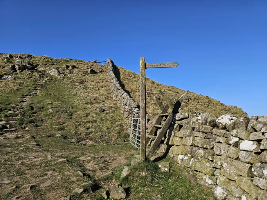 Muralla de Adriano y Pennie Way