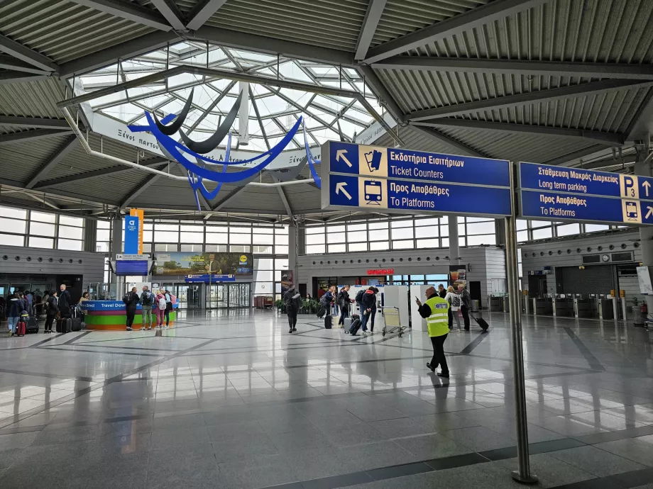 Estación de metro, Aeropuerto de Atenas