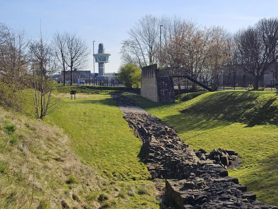 Restos de la Muralla de Adriano, Segedunum