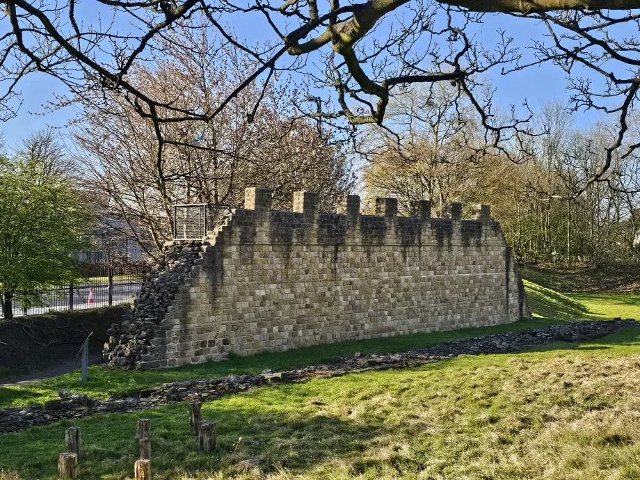 Réplica de la Muralla de Adriano, Segedunum