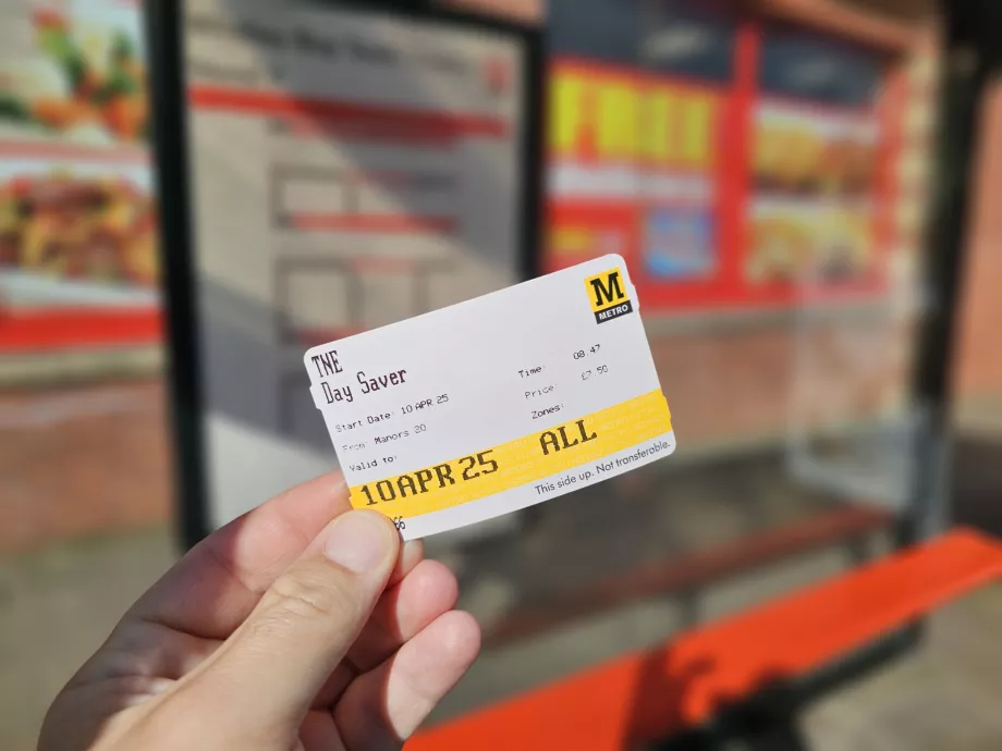 TNE Saver billete de un día