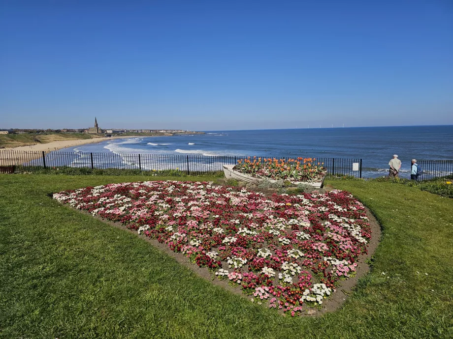 Mirador de la playa de Long Sands