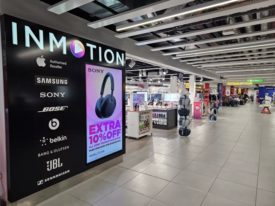 Tienda Inmotion, sección de tránsito