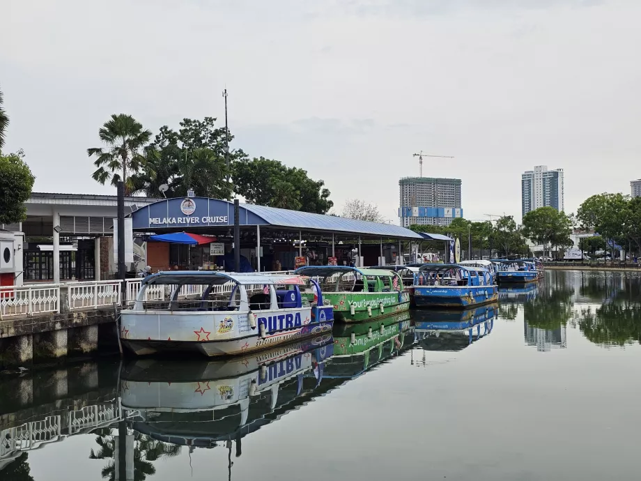 Crucero por el río Melaka