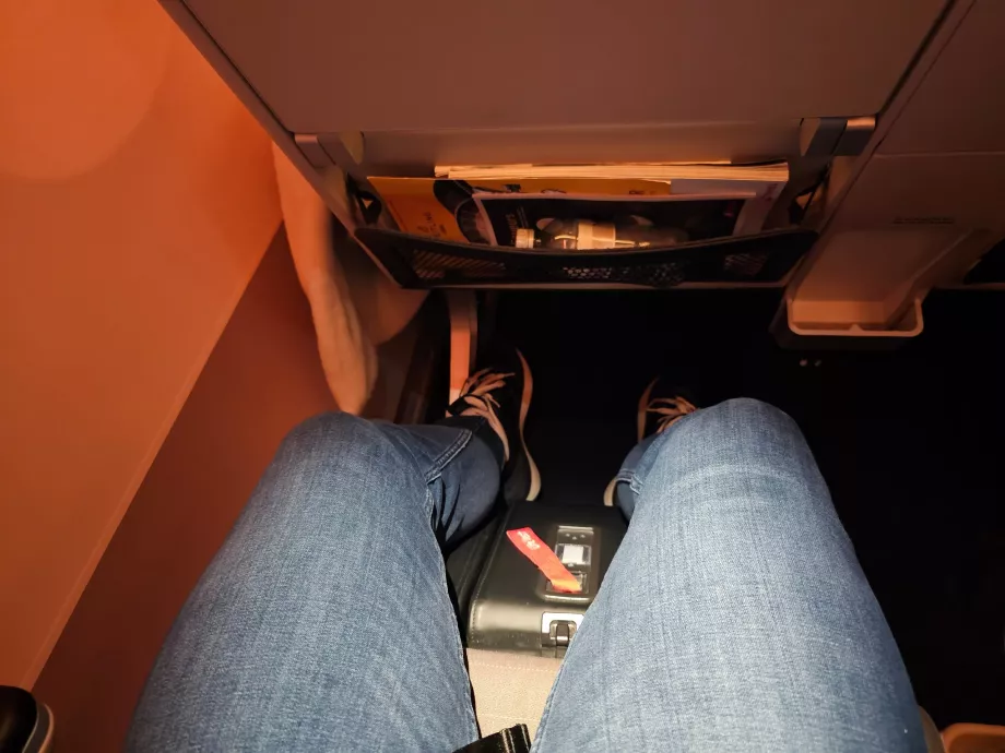 Reposapiés desplegado