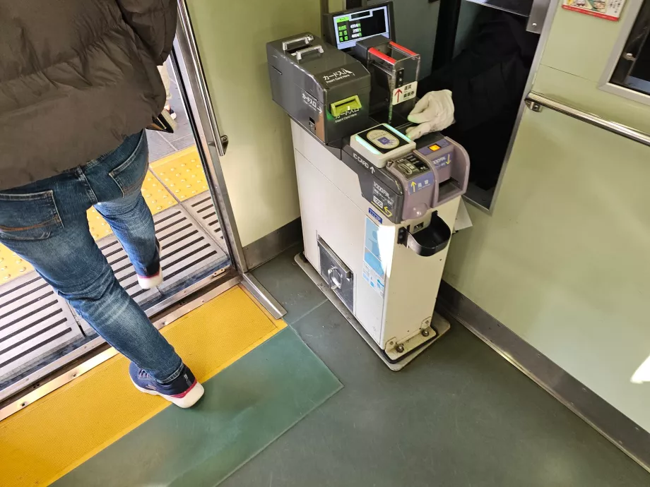 Pagar el billete al bajar del tranvía