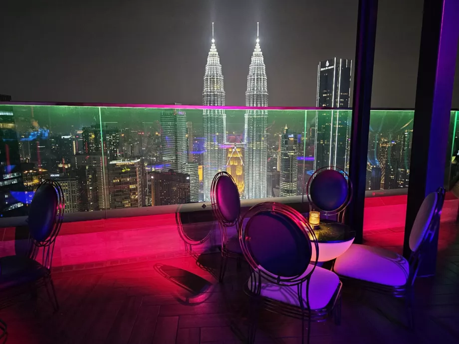 Vista desde el bar del hotel
