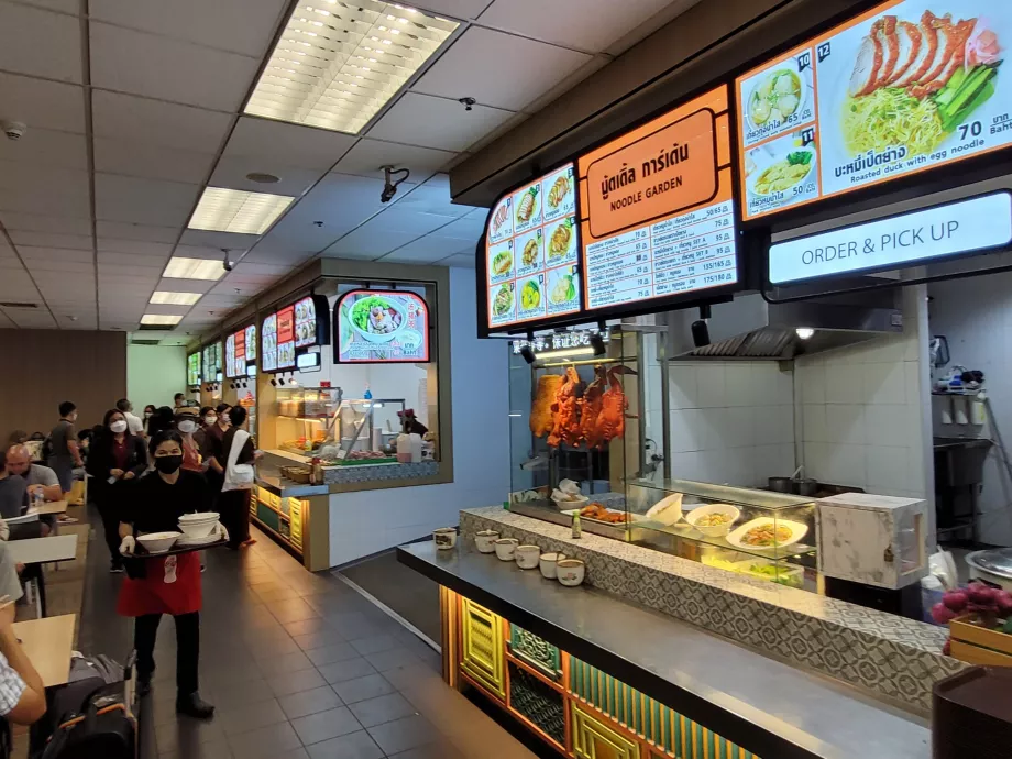 Comedor, mostradores a la orden