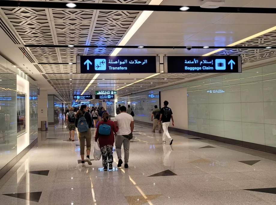 Señales de cambio, aeropuerto de BKK