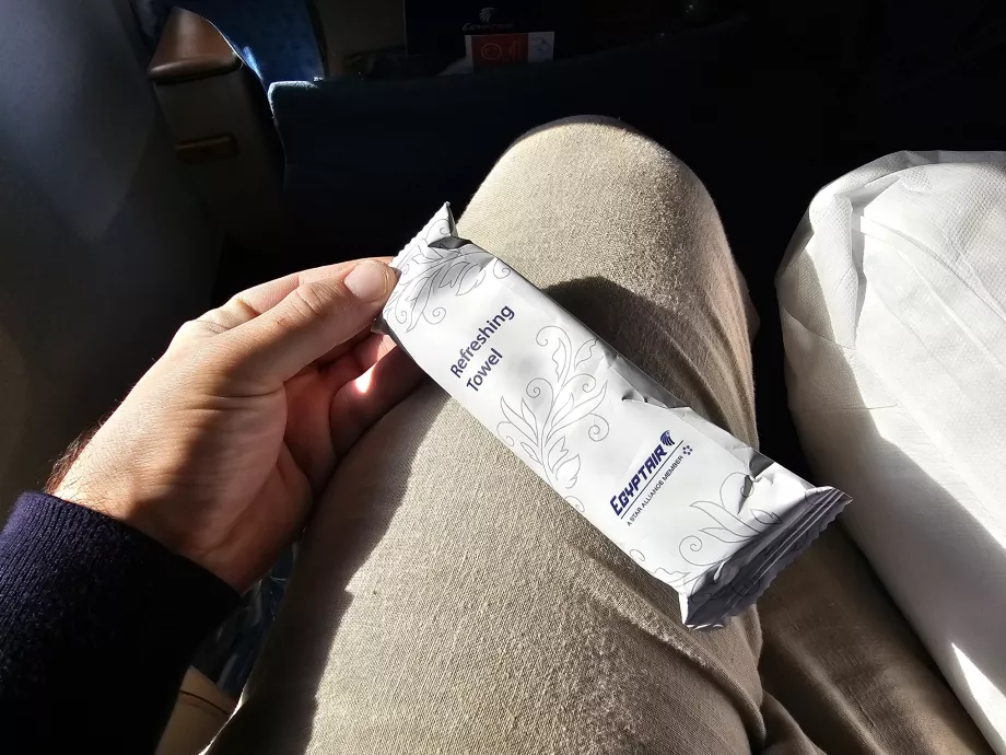 Servilleta refrescante