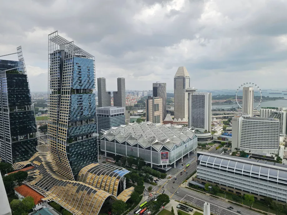 Vista desde el balcón al otro lado