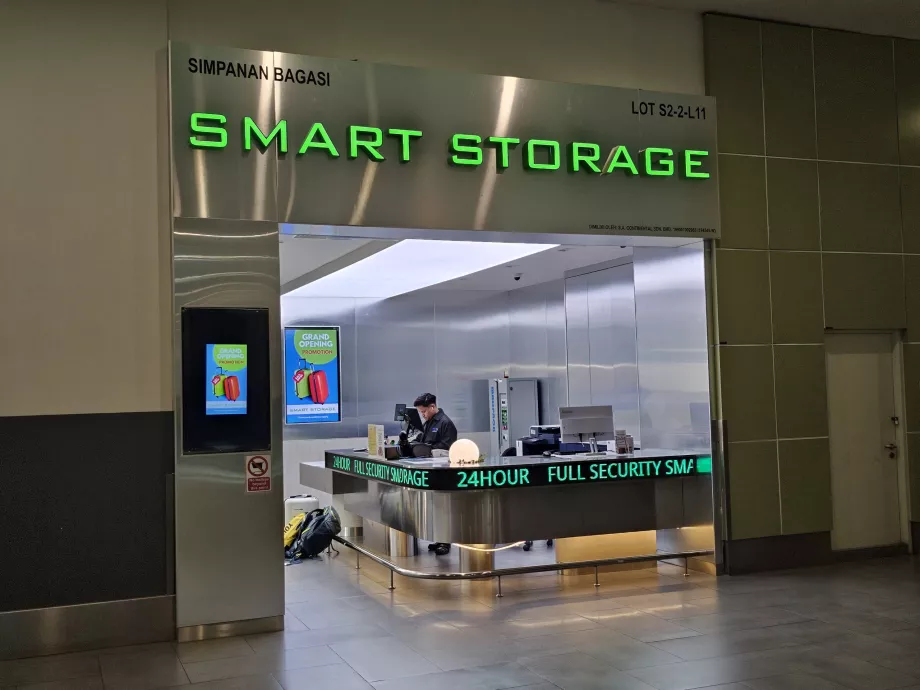 Depósito de equipajes adicional, Terminal 2