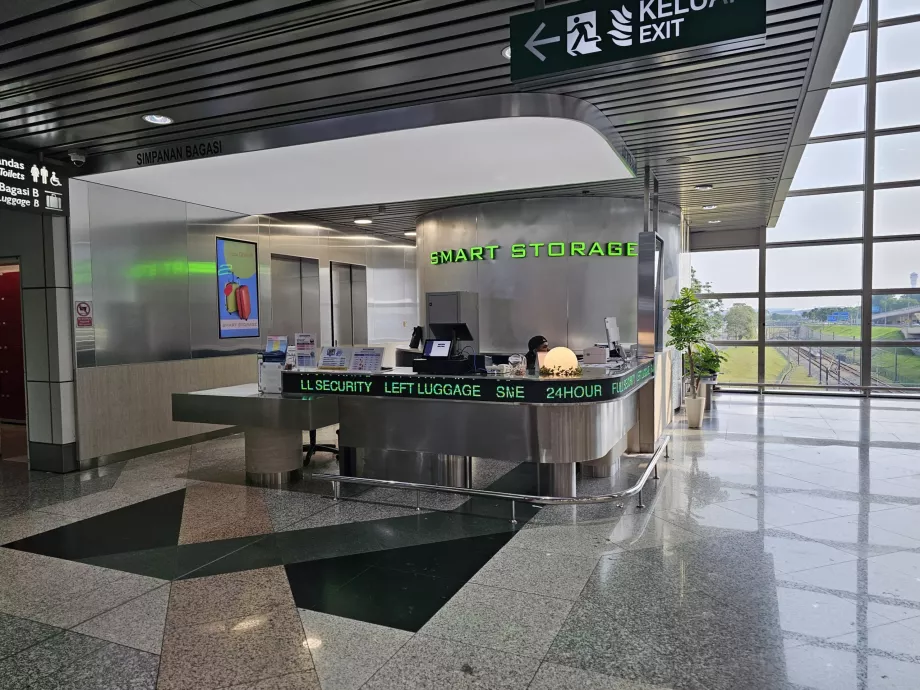 Depósito de equipajes, Terminal 1
