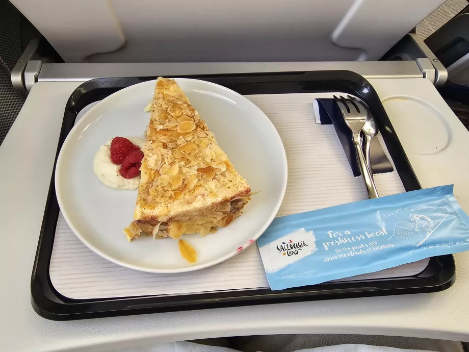 Refrescos en un vuelo nacional