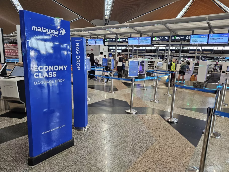 Facturación, Malaysia Airlines