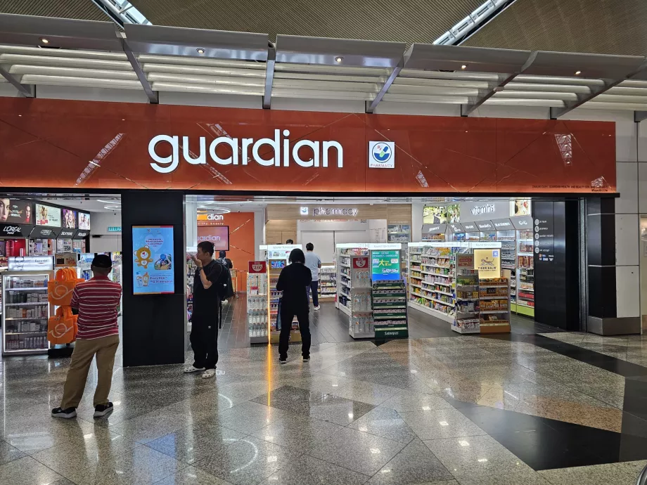 Farmacia, zona pública, Terminal 1