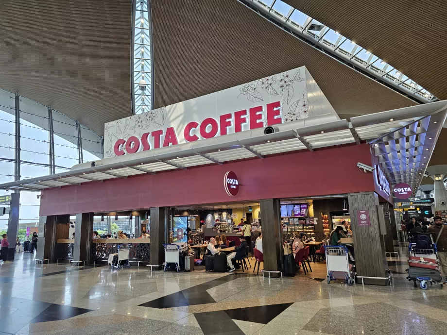 Costa Coffee, Terminal 1, zona pública