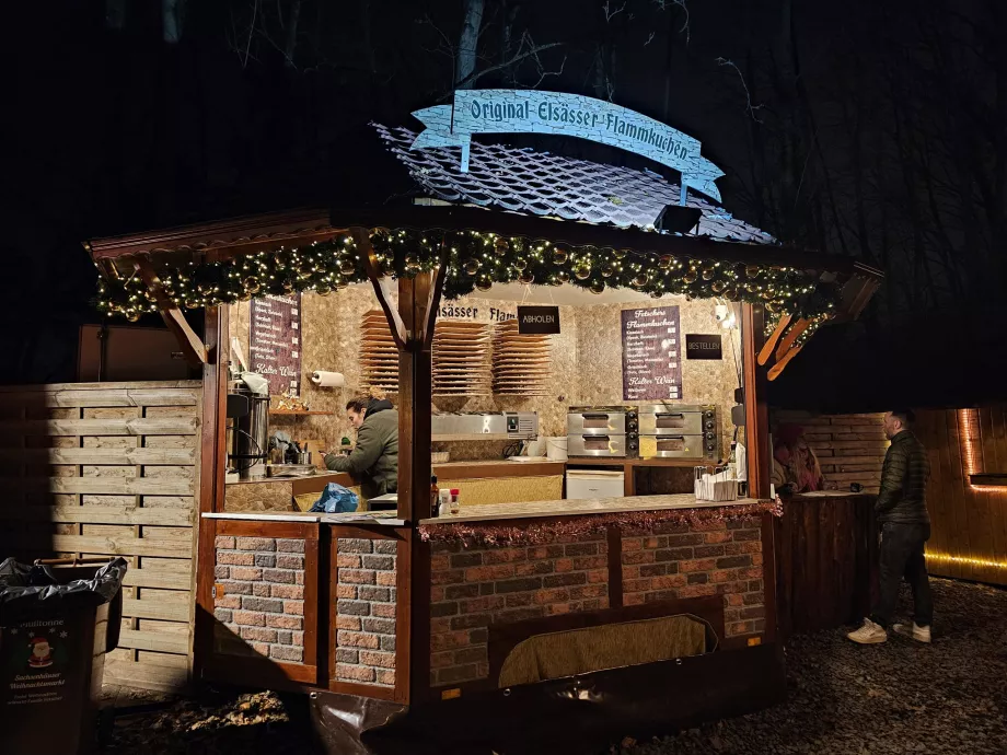 Mercado de Navidad de Sachsenhäuser en Goetheturm