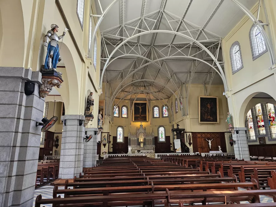 Interior de la catedral de San Luis