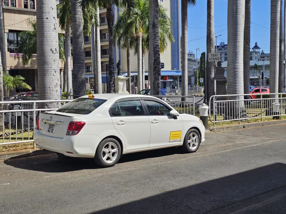 Taxi en Port Louis