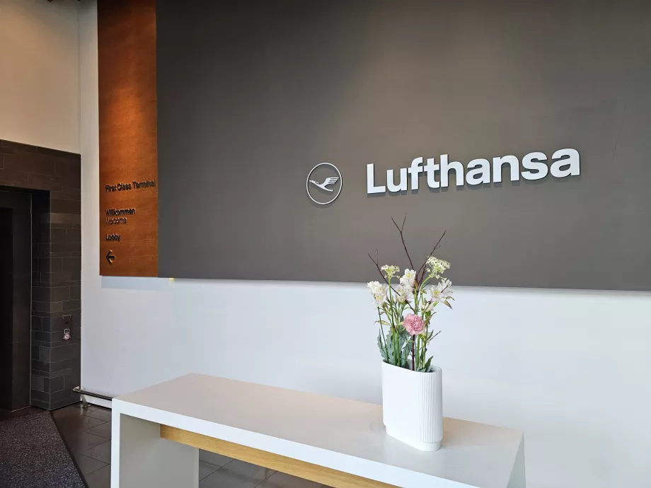 Vestíbulo de la terminal de primera clase