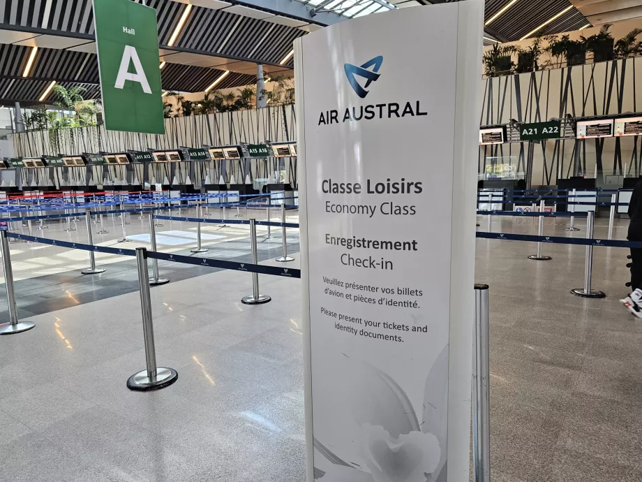 Facturación en Air Austral