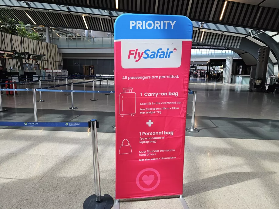 Facturación Flysafair
