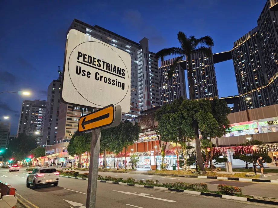 Señal de información para peatones