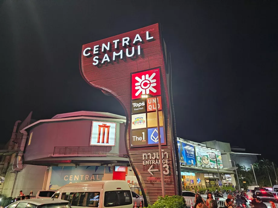 Central Samui, el mayor centro comercial de la isla