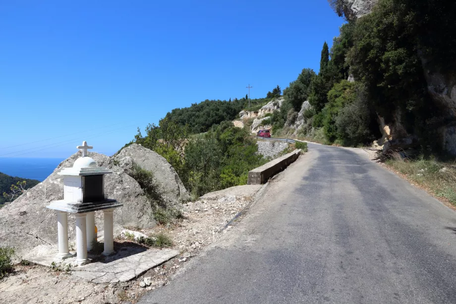 Carreteras de Corfú