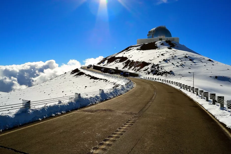 Mauna Kea en invierno