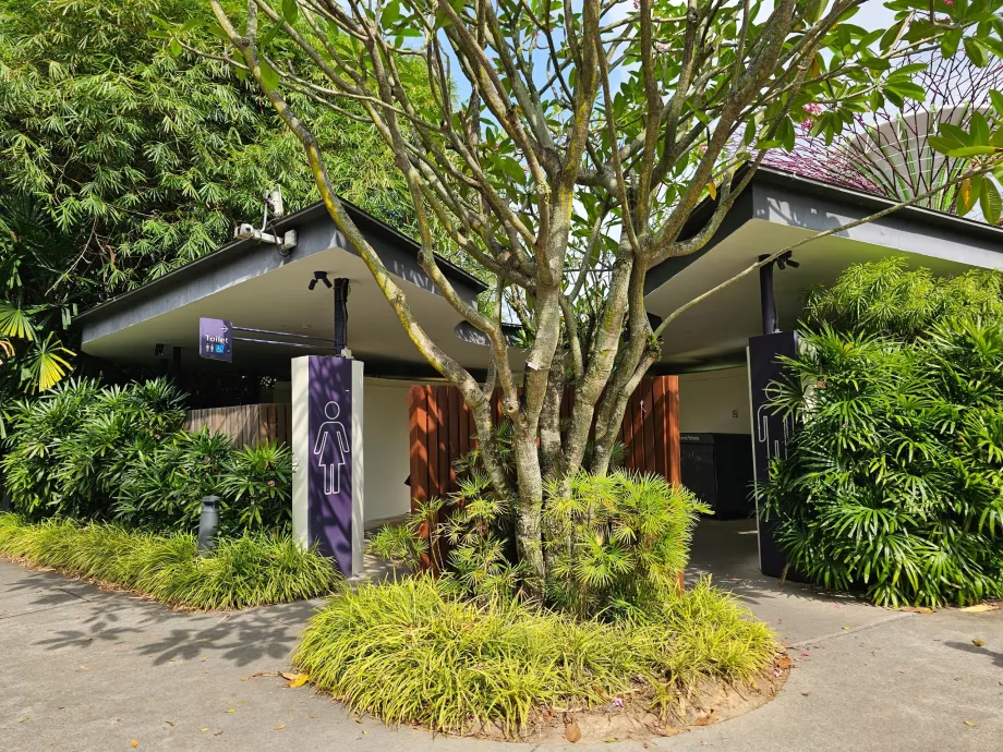 Gardens by the Bay, aseo gratuito