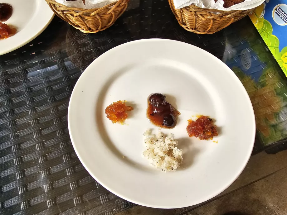 Degustación de mermeladas