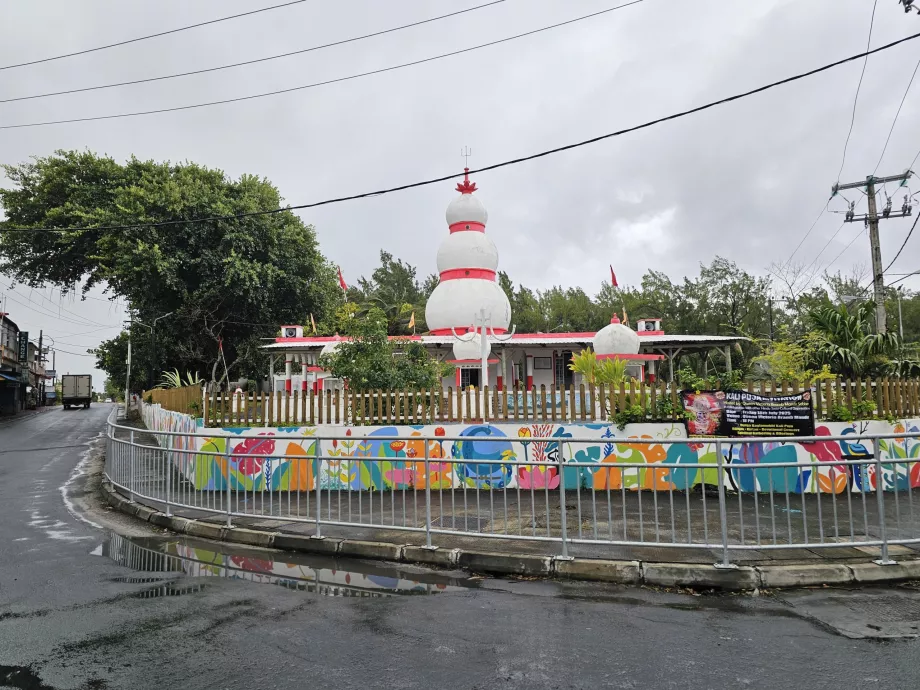 Templo hindú en Quatre Cocos