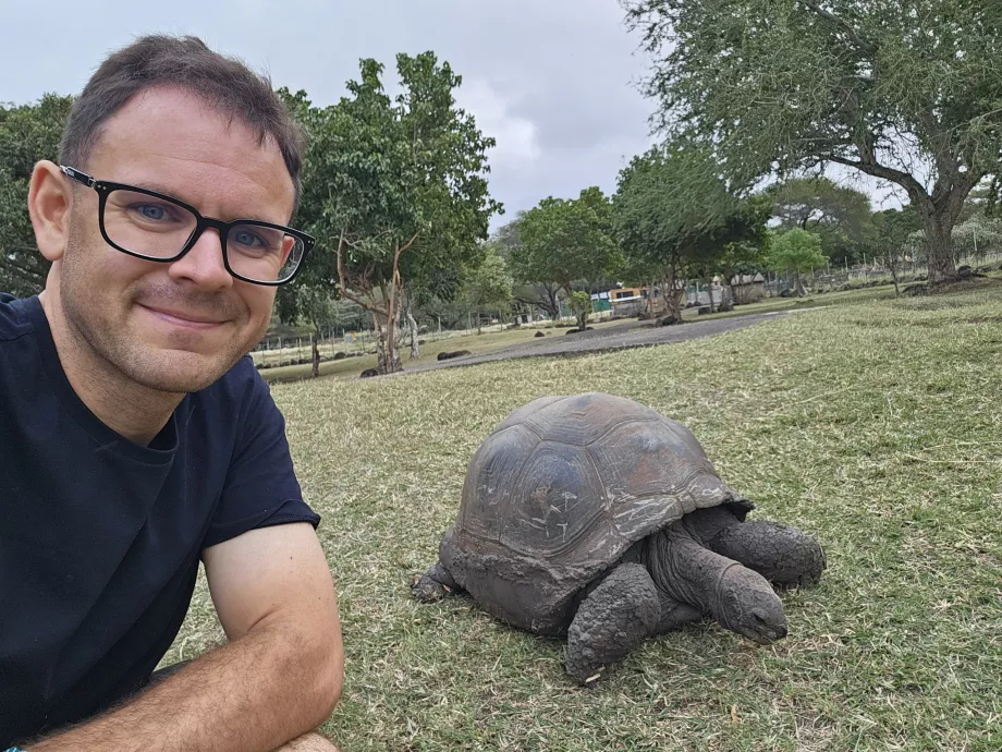 Tortugas en el zoo de Casela