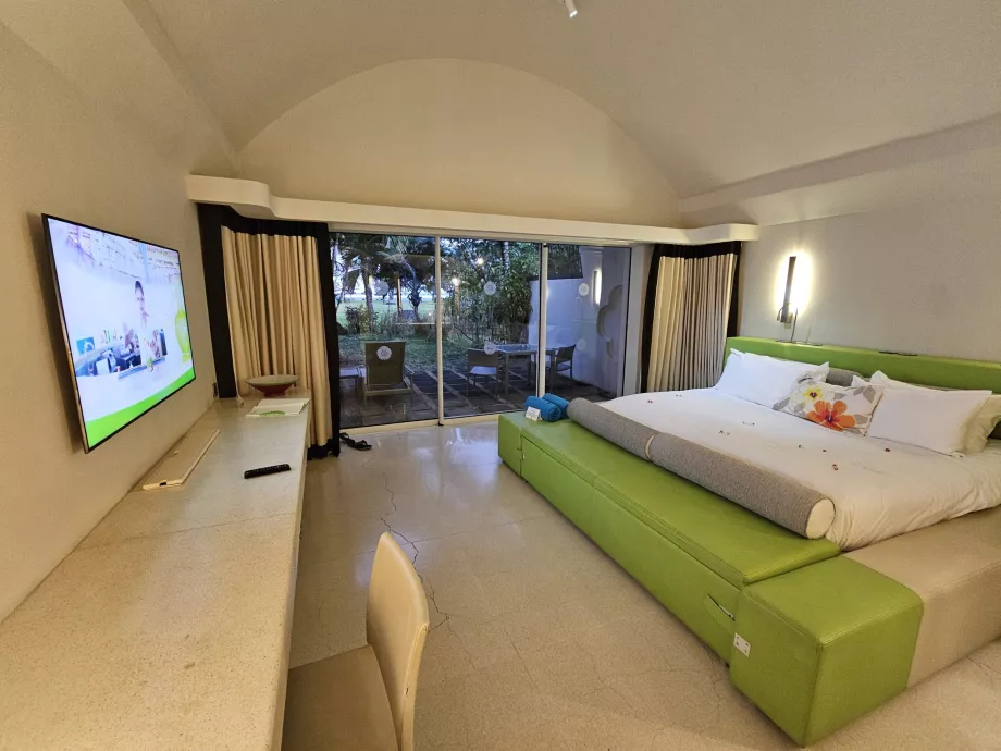 Vista general de la habitación