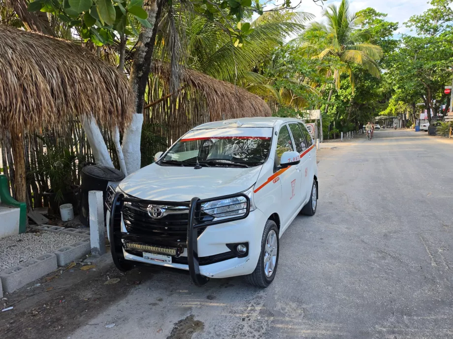 Taxi en Tulum