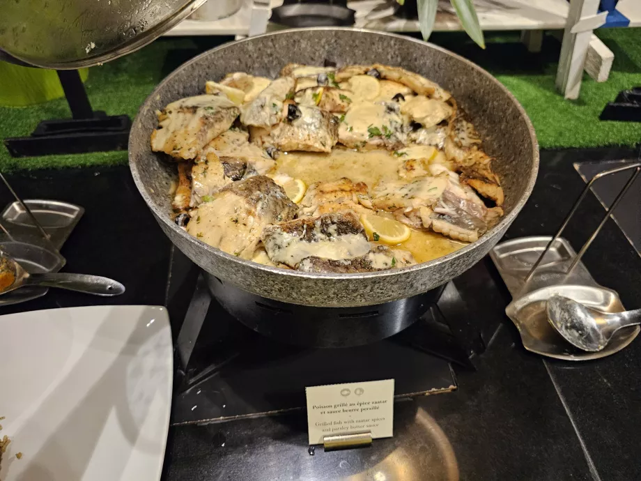 Pescado, cena