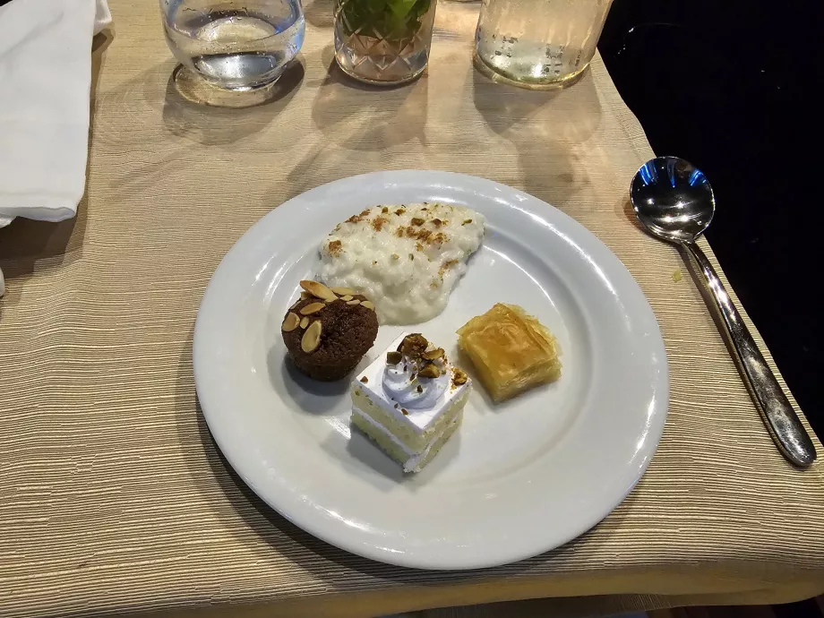Postre, cena
