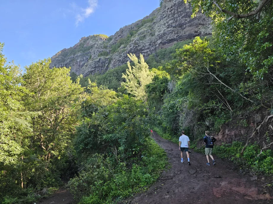 Inicio del viaje a Le Morne