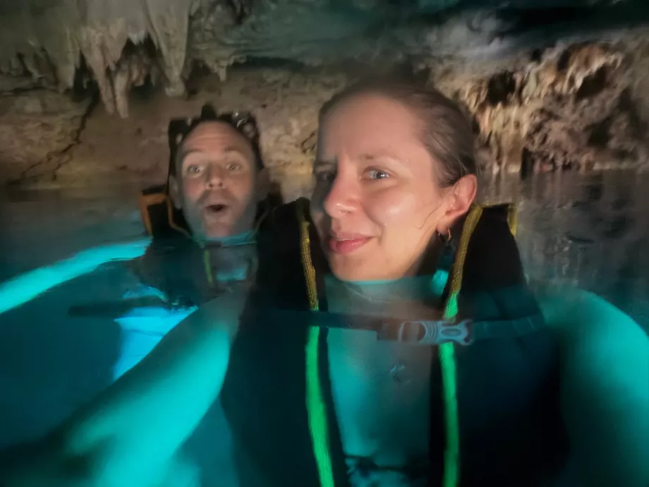 Nosotros en Gran Cenote