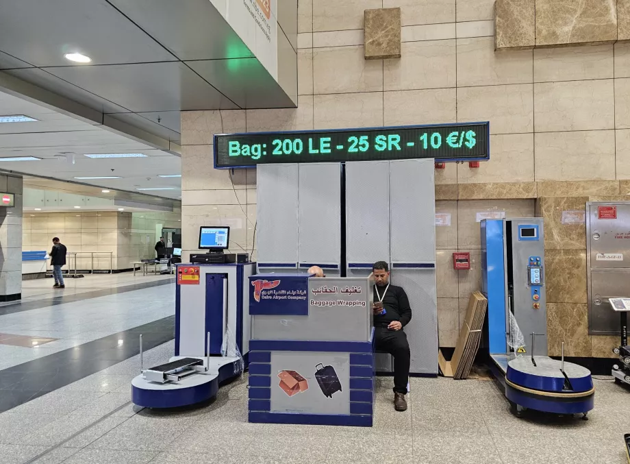 Embalaje de equipajes