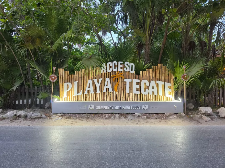 Uno de los clubes de playa de Tulum