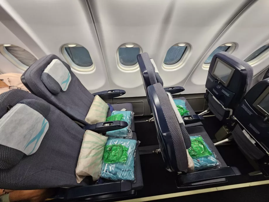 Asientos de clase turista, Airbus A330