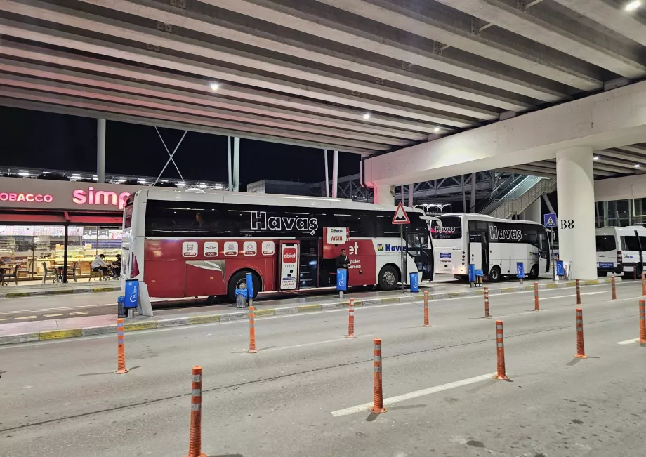 Paradas de autobús de Havas